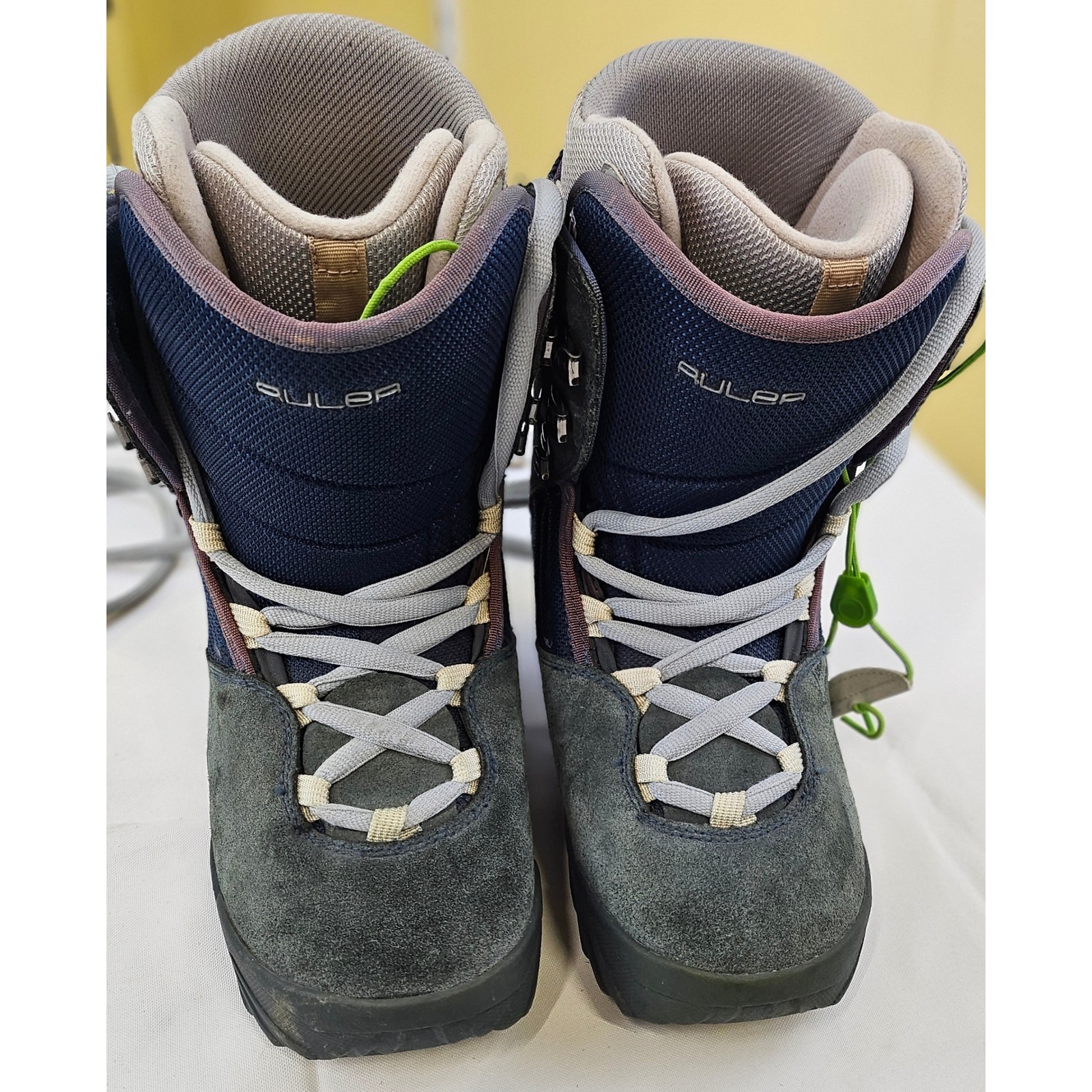 Burton Women's Winter Boots In Navy, Gray, And Green